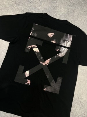 OW Angel Oil Painting Short Sleeve Black review 