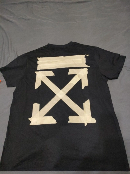 OW Stripe Arrow Print Short Sleeve Black review 