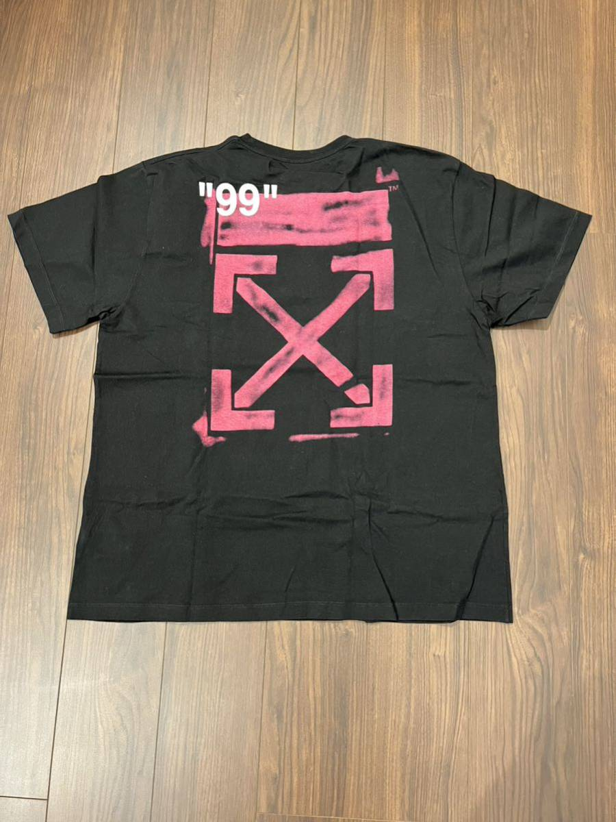 OW Graffiti Pink Arrow Short Sleeve Black review fgjn