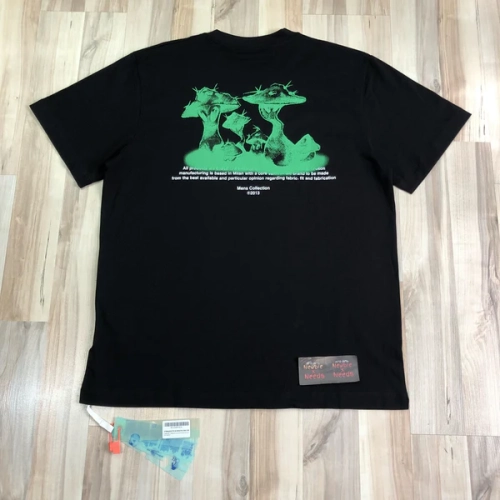 OW Green Mushroom Print Short Sleeve (Special Offer) Black review 