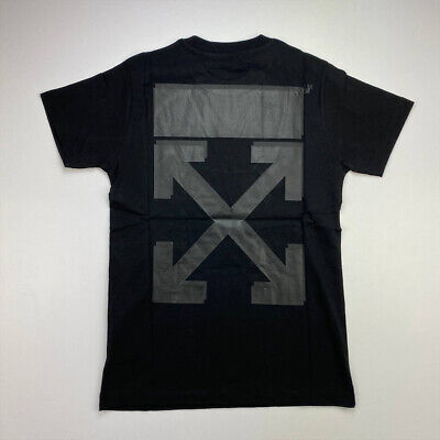 OW Overlapping Arrows Print Short Sleeve Black review gkjj