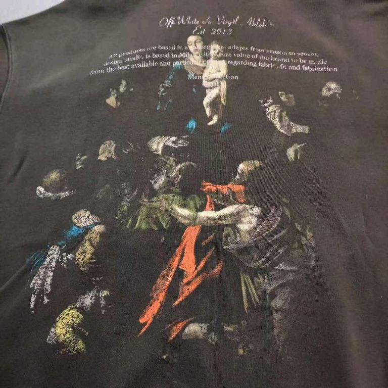 OW washed back color religious short sleeves review jhk