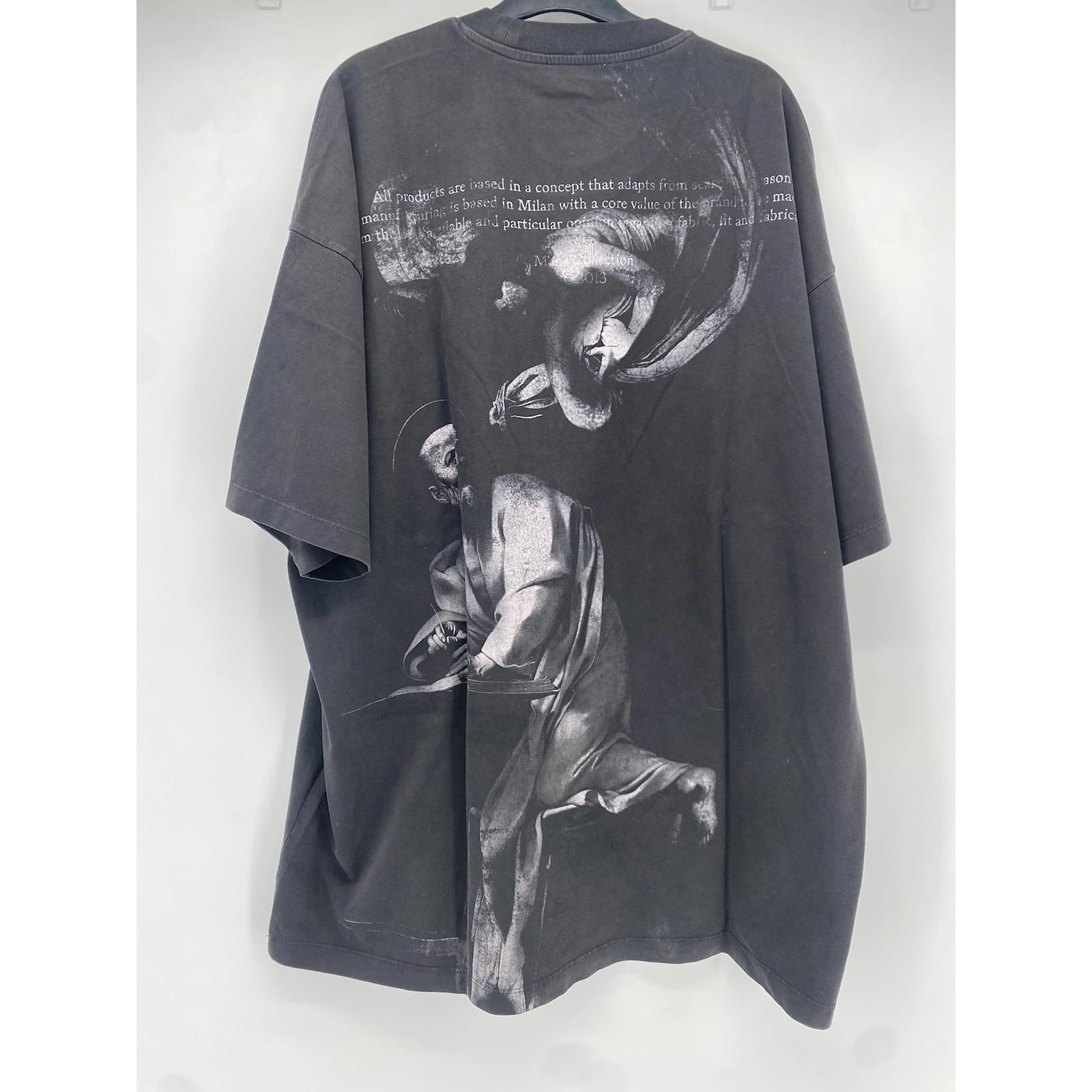 OW washed old man print short sleeves review fdhg