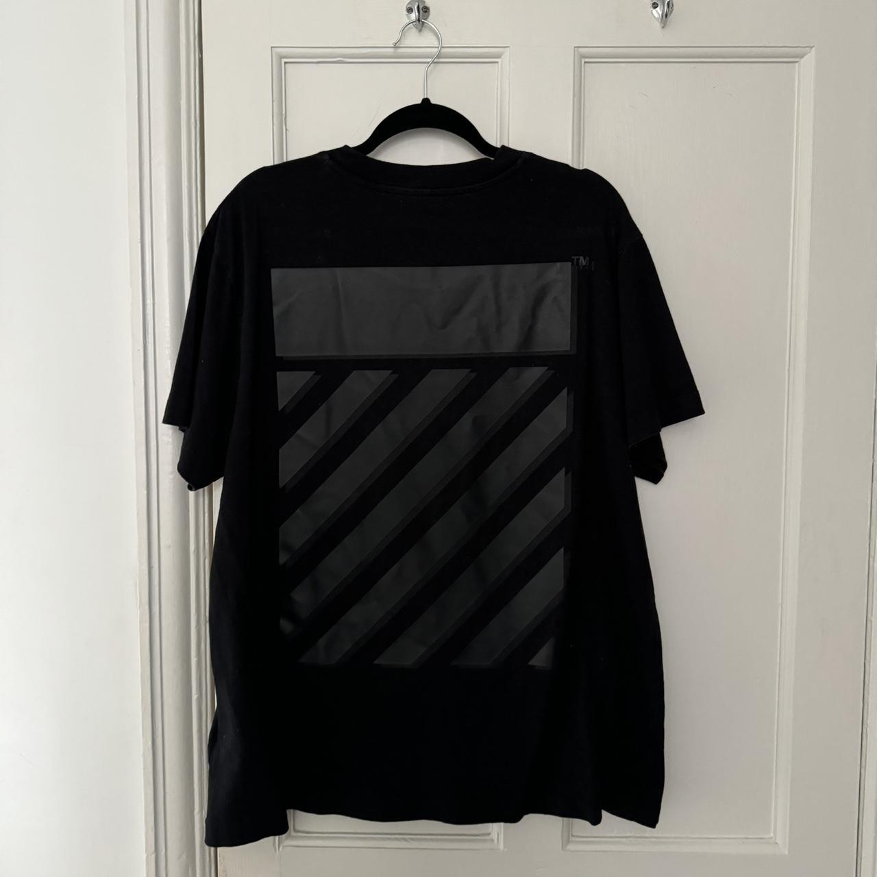 OW Overlapping Zebra Crossing Arrow Printed Short Sleeves review fg