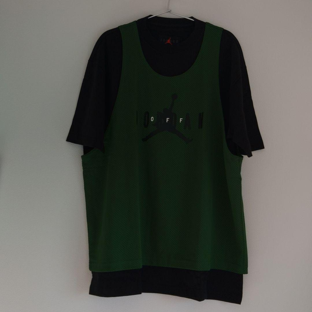 Jordan co-branded OW limited edition fake two-piece short-sleeved review jkl