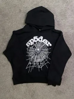 Spider Worldwide BLACK OG WEB HOODIE review gf