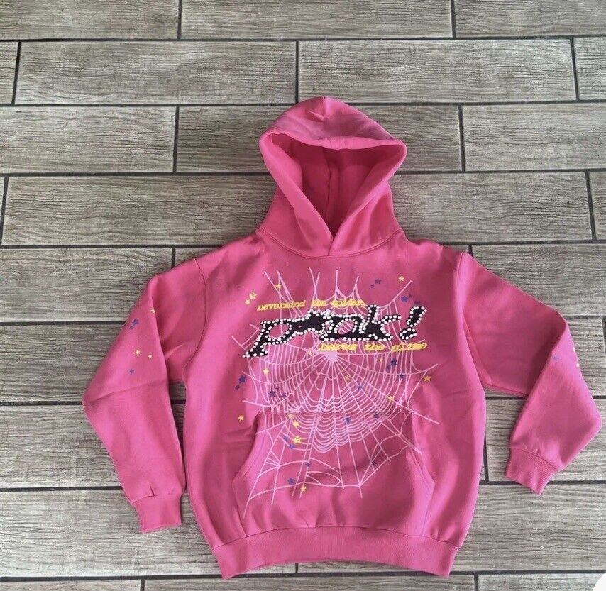 Sp5der Young Thug Punk Hoodie Pink review gfv