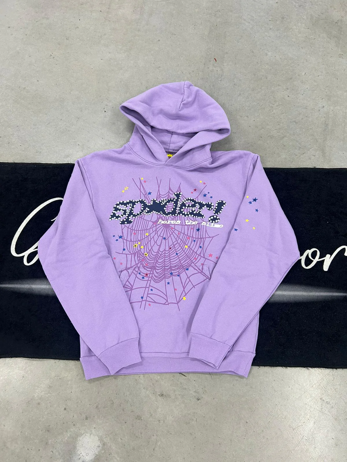 Sp5der Acai Hoodie Purple review sdfvd