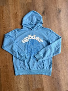 Sp5der Web Hoodie Blue review fbdf