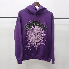 Sp5der Web Print Gothic Punk Purple Hoodie review 