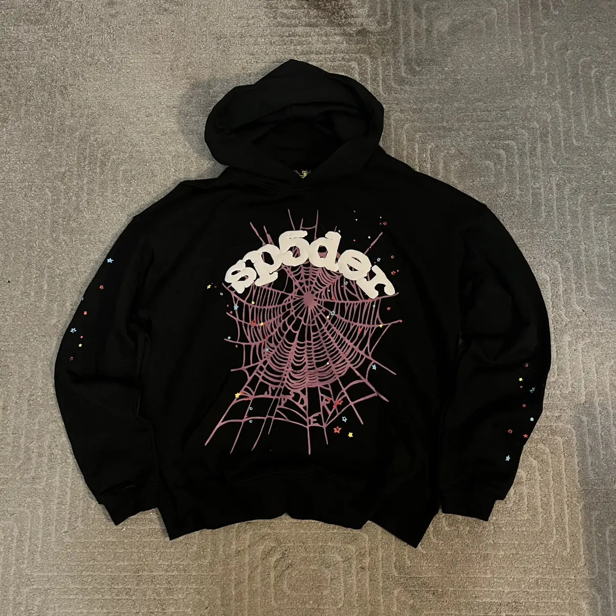 Sp5der Web Hoodie Black review gfv
