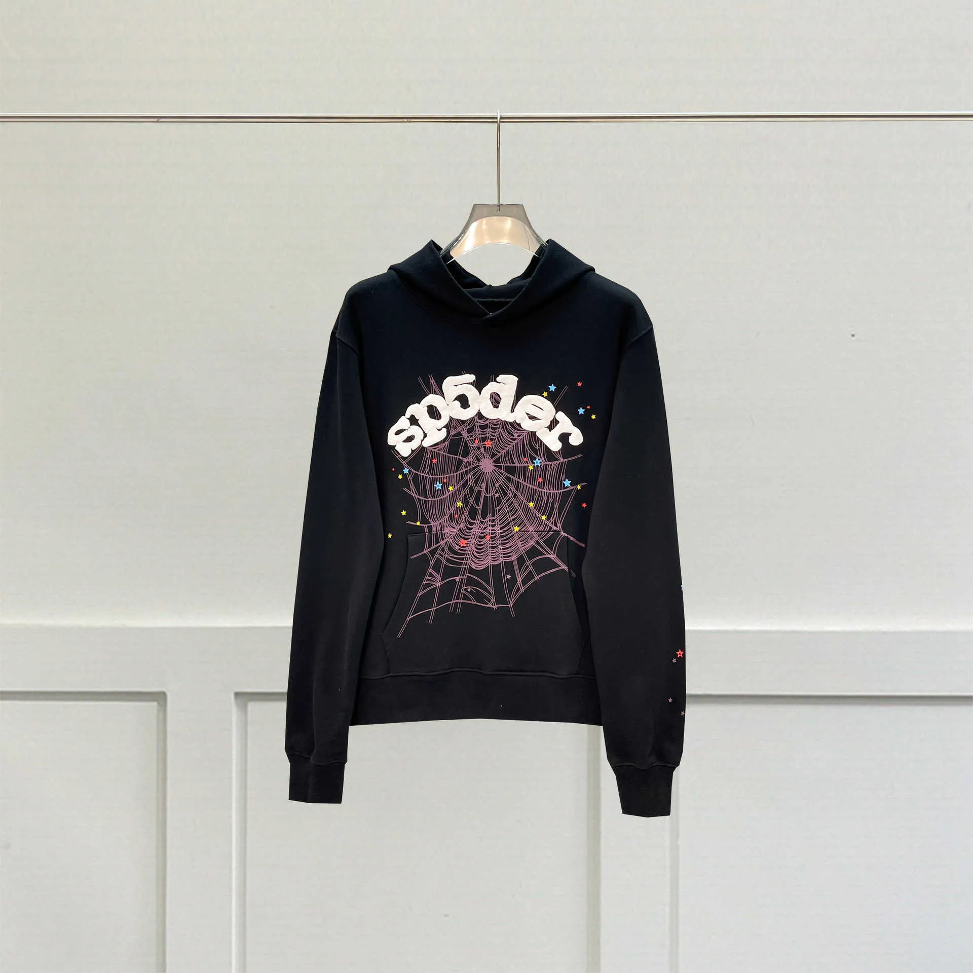 Sp5der Web Hoodie Black review dsgvf