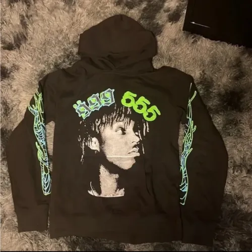 Sp5der X Juice Wrld 999 Hoodie Black review 
