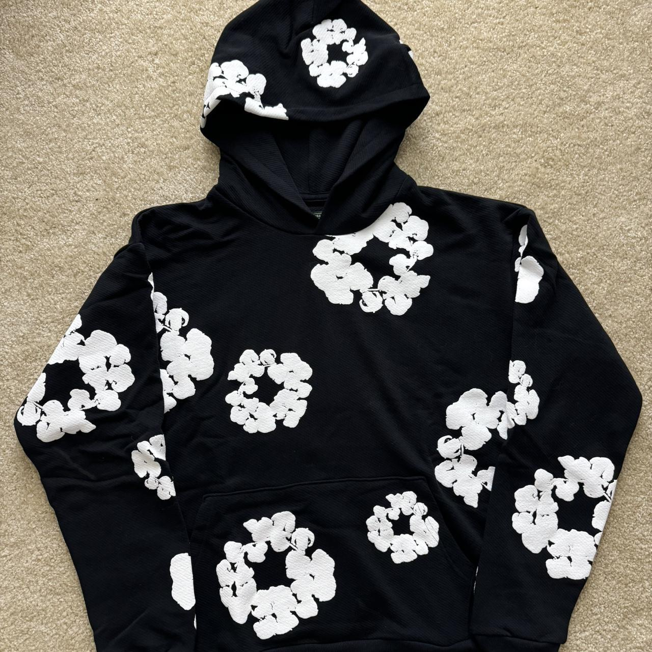 OBO Denim Tears The Cotton Wreath Hoodie Black  review hfdhg