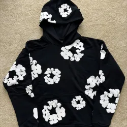 OBO Denim Tears The Cotton Wreath Hoodie Black  review hfdhg