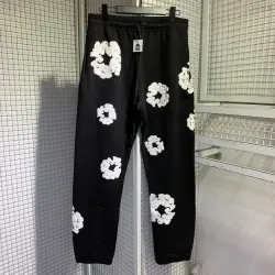 OBO Denim Tears The Cotton Wreath Sweatpants Black review fghb