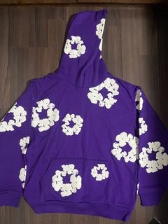 OBO Denim Tears The Cotton Wreath Sweatshirt Purple review 