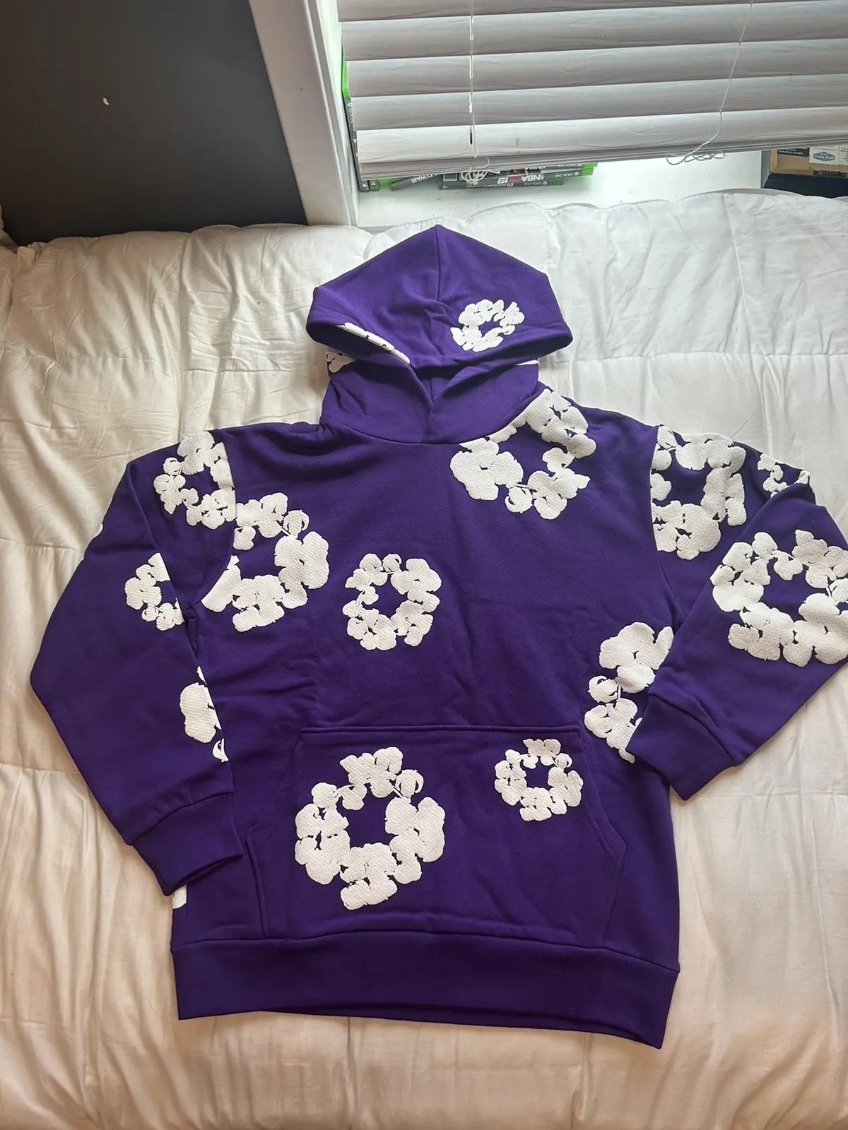OBO Denim Tears The Cotton Wreath Sweatshirt Purple review ghn
