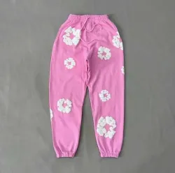 OBO Denim Tears The Cotton Wreath Sweatpants Pink review fbv