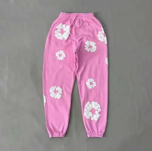 OBO Denim Tears The Cotton Wreath Sweatpants Pink review 
