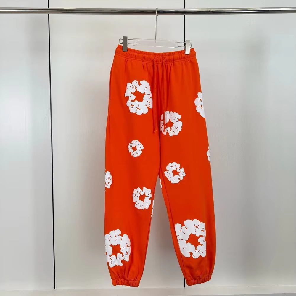 OBO Denim Tears The Cotton Wreath Sweatpants Orange review fdv