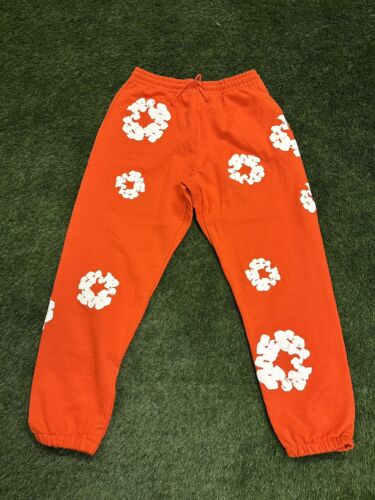 OBO Denim Tears The Cotton Wreath Sweatpants Orange review dgb