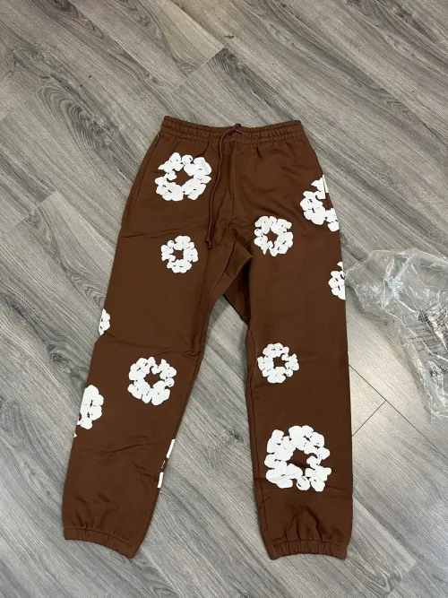 OBO Denim Tears The Cotton Wreath Sweatpants Brown review 