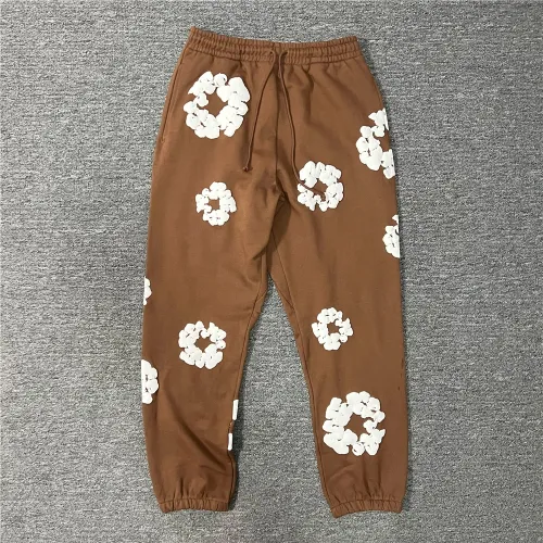 OBO Denim Tears The Cotton Wreath Sweatpants Brown review 