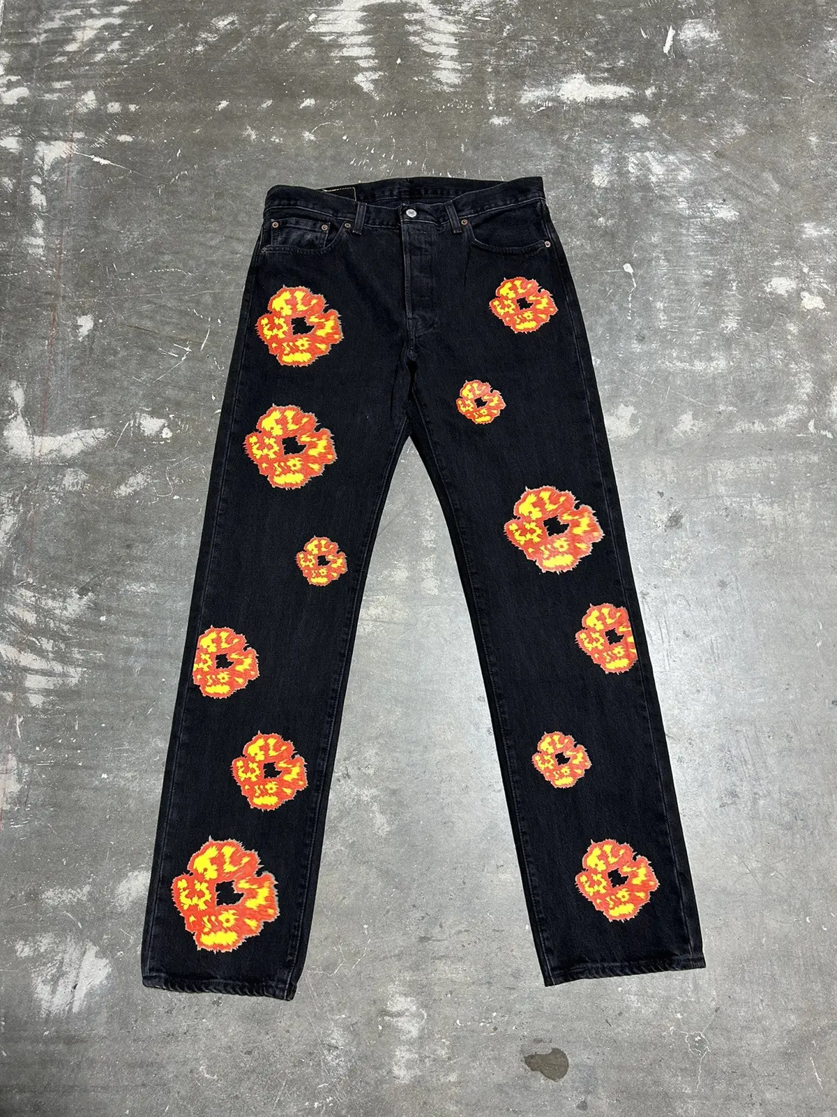 Denim Tears x Offset Jean Black/Blue CX100OA8167 review dfsgv