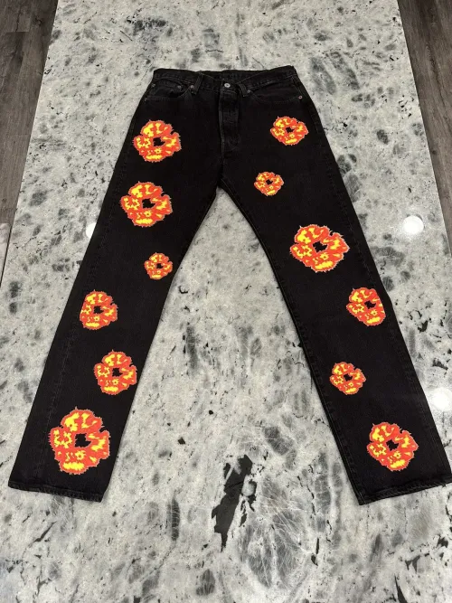 Denim Tears x Offset Jean Black/Blue CX100OA8167 review 