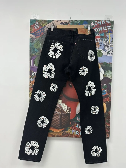 Denim Tears x Levi's 501 Cotton Rhinestone Wreath Jeans - Lowest Ask review 