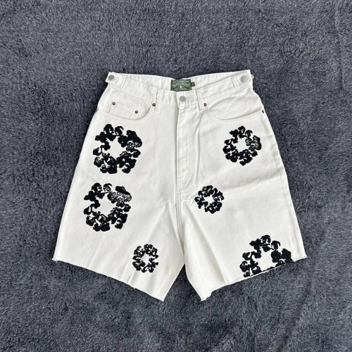 Denim Tears The Cotton Wreath Jean Short - White review 