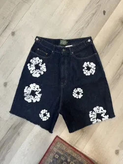 Denim Tears The Cotton Wreath Jean Short - Selvedge review fghg