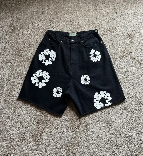 Denim Tears Cotton Wreath Jean Short - Black review 