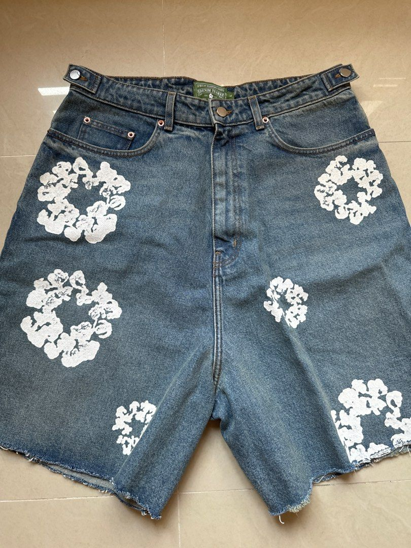 Denim Tears x Levi's The Cotton Wreath Jean Short review fdg