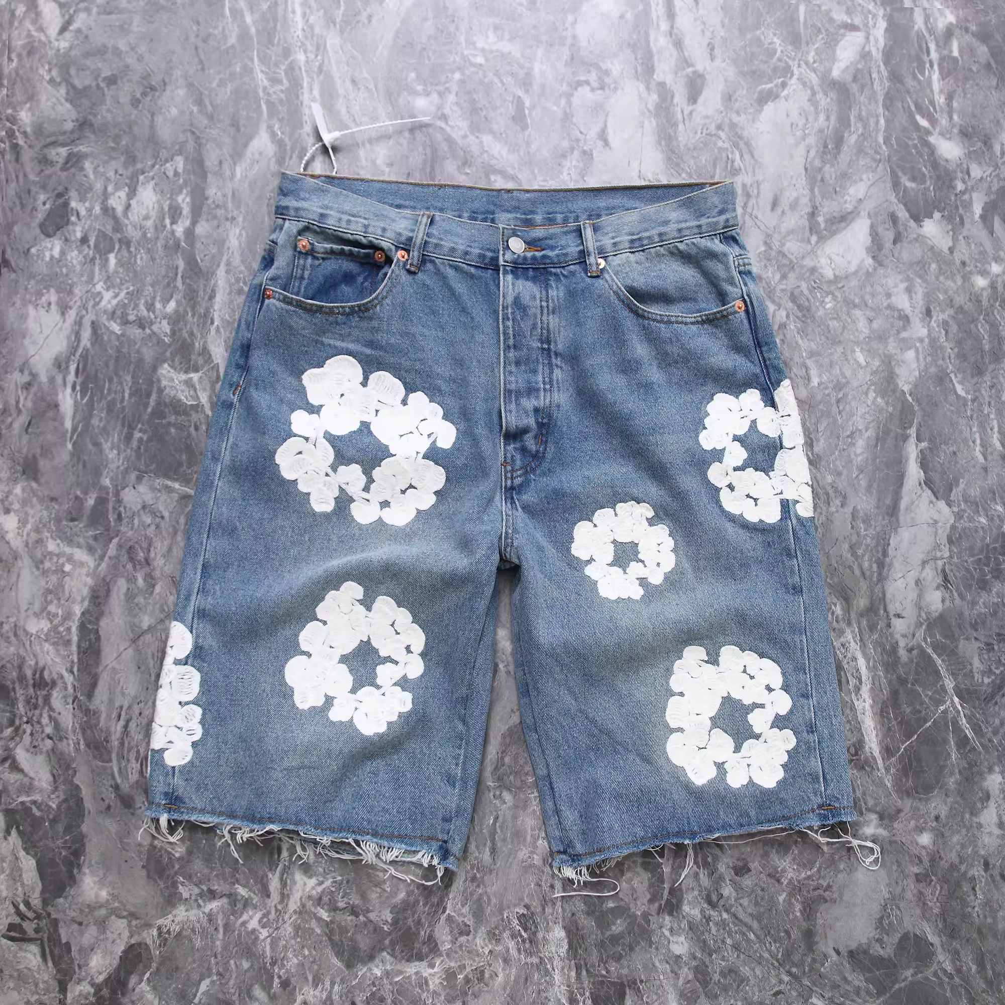 Denim Tears x Levi's The Cotton Wreath Jean Short review sg
