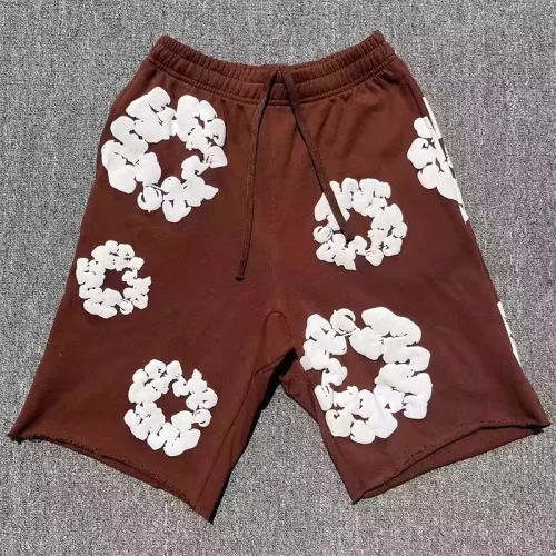 Denim Tears The Cotton Wreath Shorts Brown review 