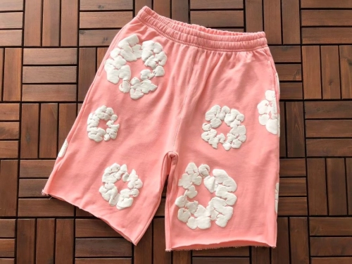 Denim Tears The Cotton Wreath Shorts Pink review 