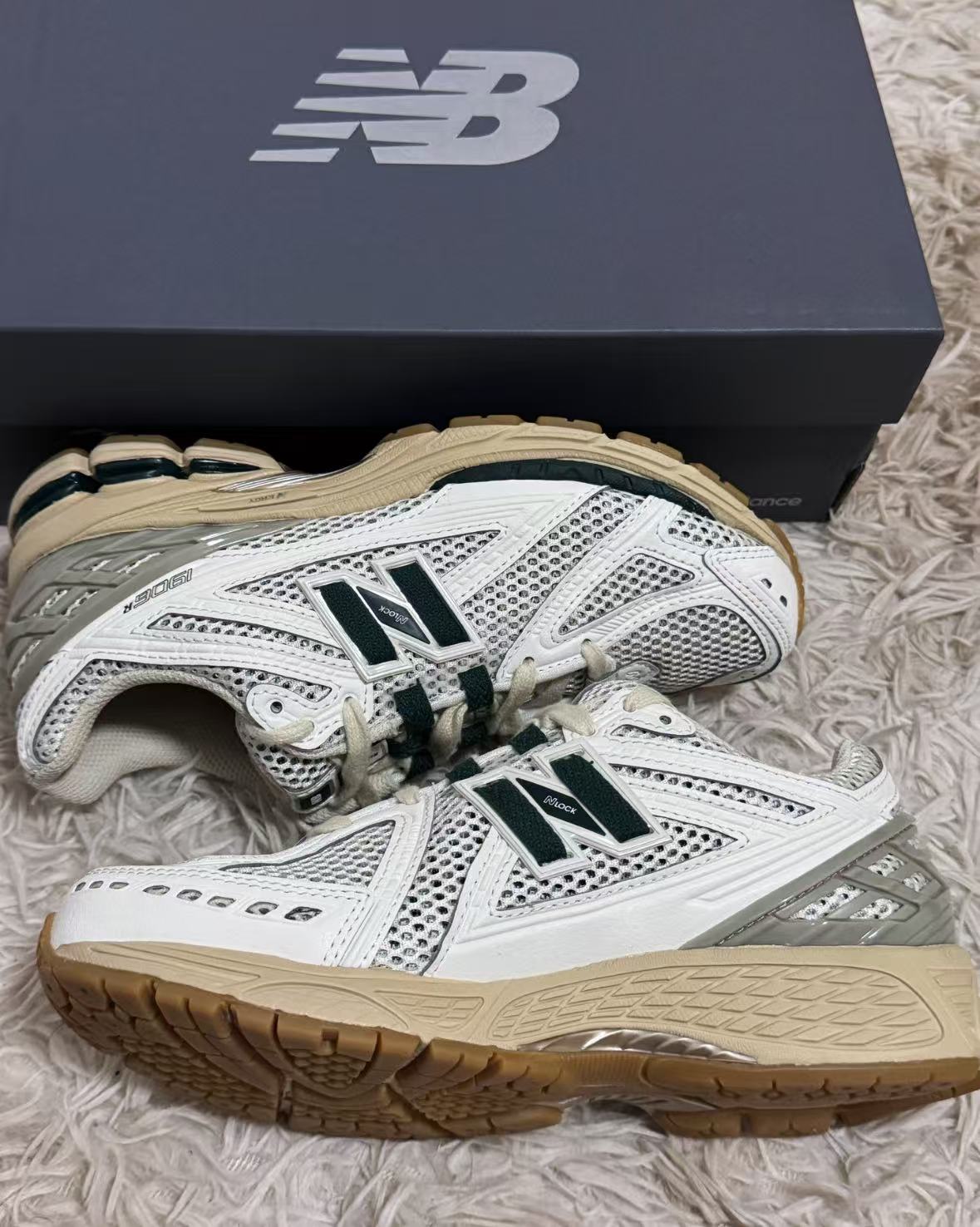 New Balance 1906R White Green Cream M1906RQ review fghg