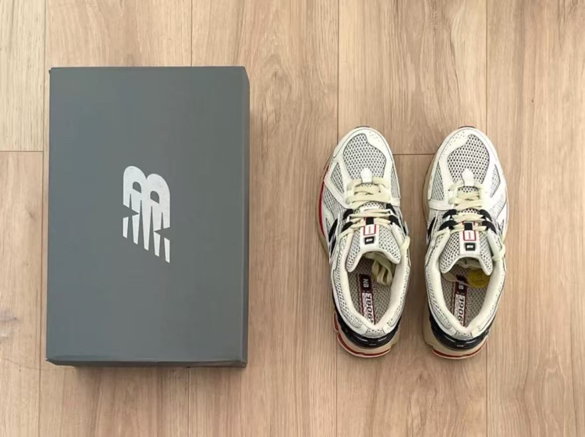 New Balance 1906R Sea Salt Eclipse True Red  M1906RR review dfsg