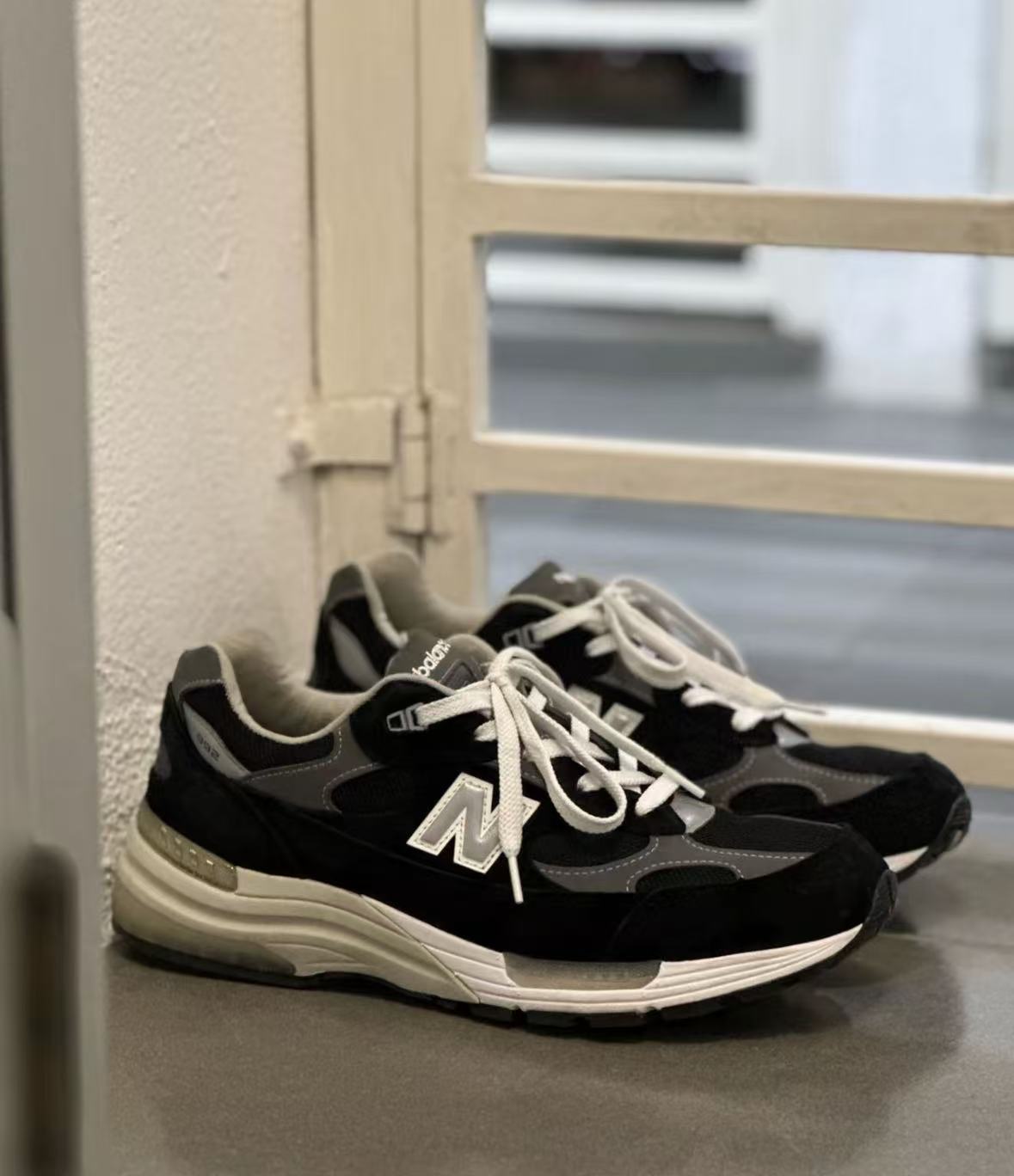 New Balance 992 Black Grey Suede M992EB review fdbf