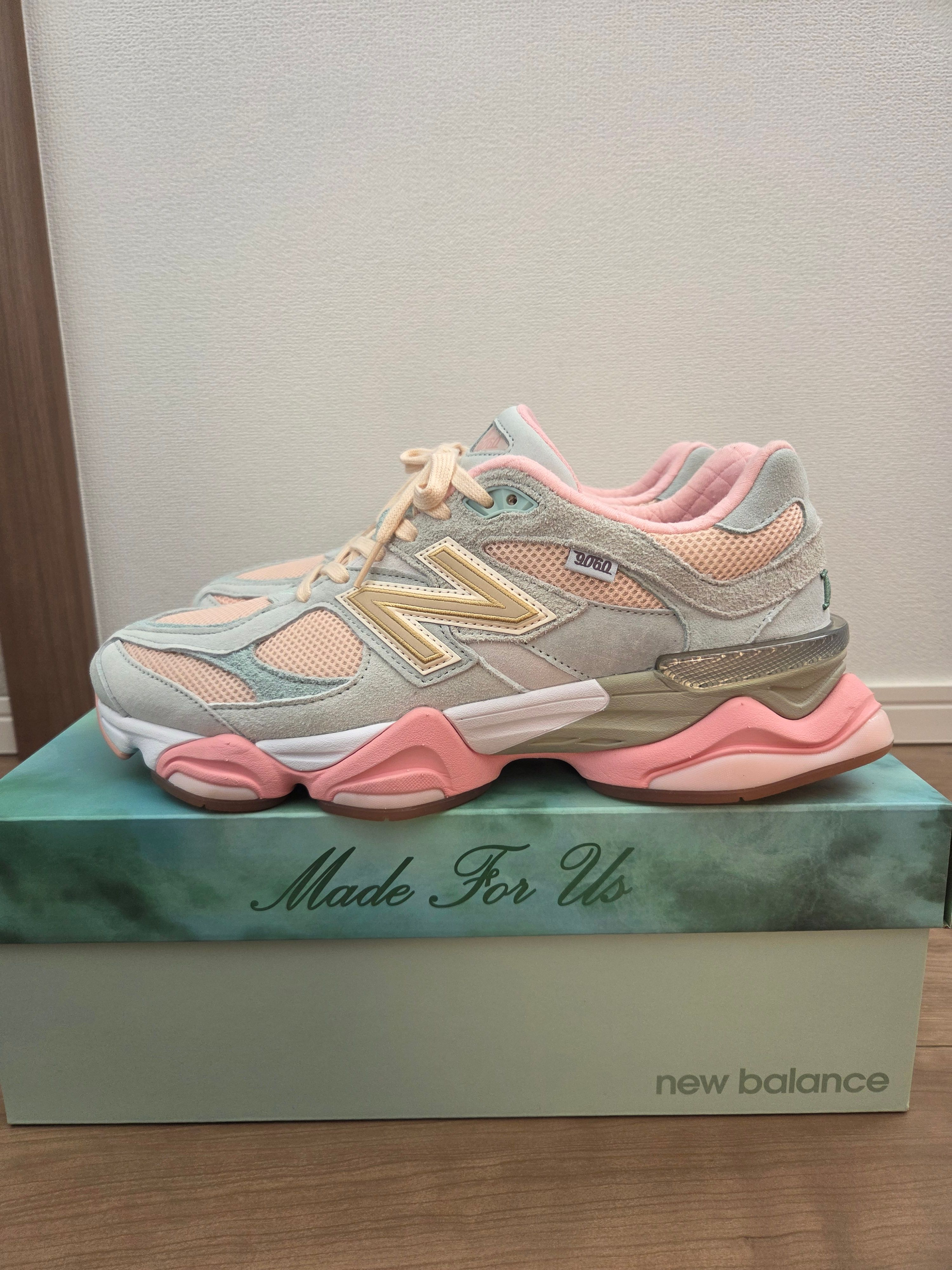 New Balance 9060 Joe Freshgoods Inside Voices Baby Shower Blue U9060JG1 review dfhg
