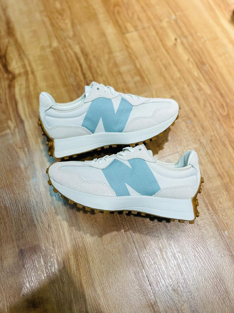 New Balance 327 Moonbeam Storm Blue (Women's) WS327HG1  review gfdhg