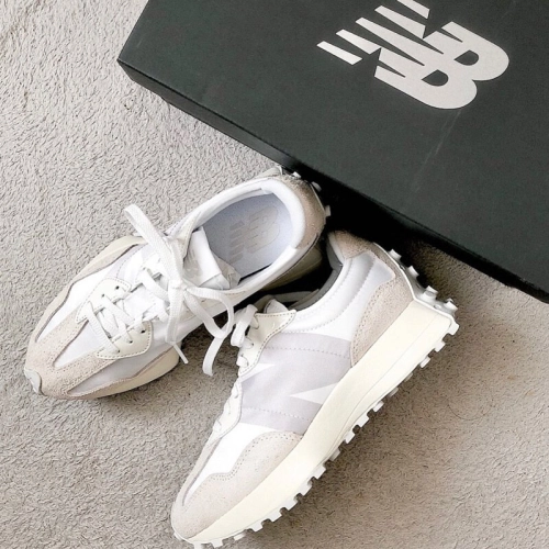 New Balance 327 White Moonbeam (Women's)  WS327SFD review 