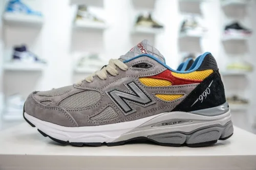 New Balance 990 Red, Yellow, And Blue  M990TS3  review 