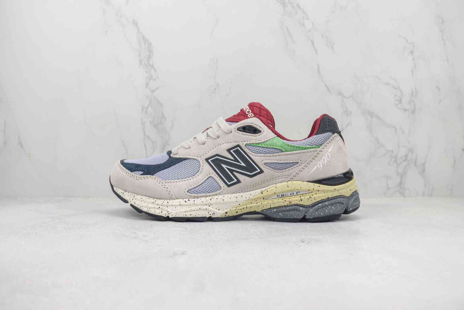 New Balance 990 Pink Green M990GA3  review dfsgvf
