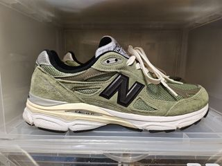 New Balance 990v3 MiUSA JJJJound Olive  M990JD3 review fgbfv