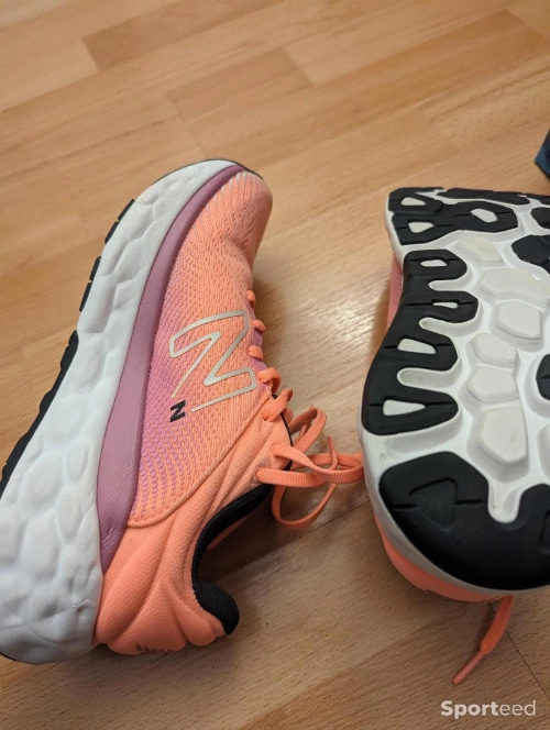  New Balance NB Fresh Foam X840 Orange Purple W840FLN review 