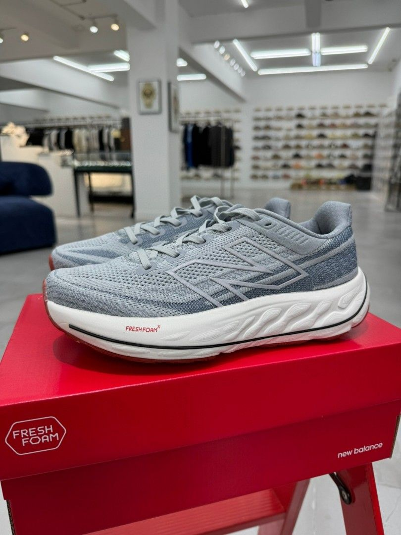 Fresh Foam X Vongo v6 'Aluminum Grey Brick Red'  MVNGOLG6 review sd