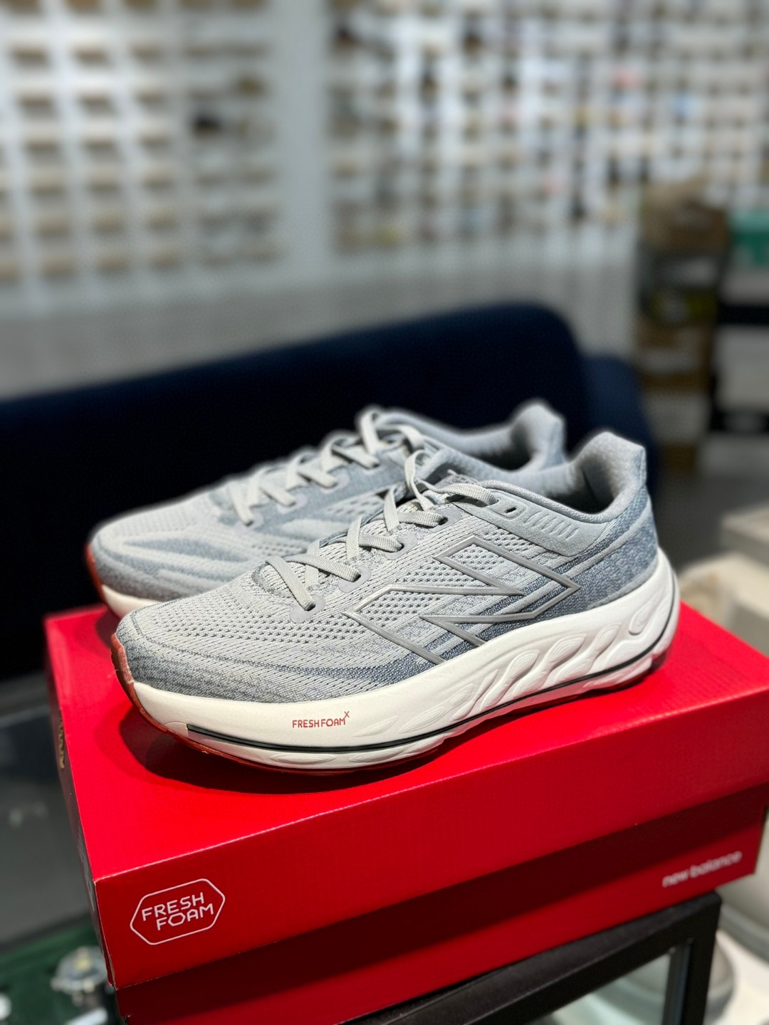 Fresh Foam X Vongo v6 'Aluminum Grey Brick Red'  MVNGOLG6 review fdgfv